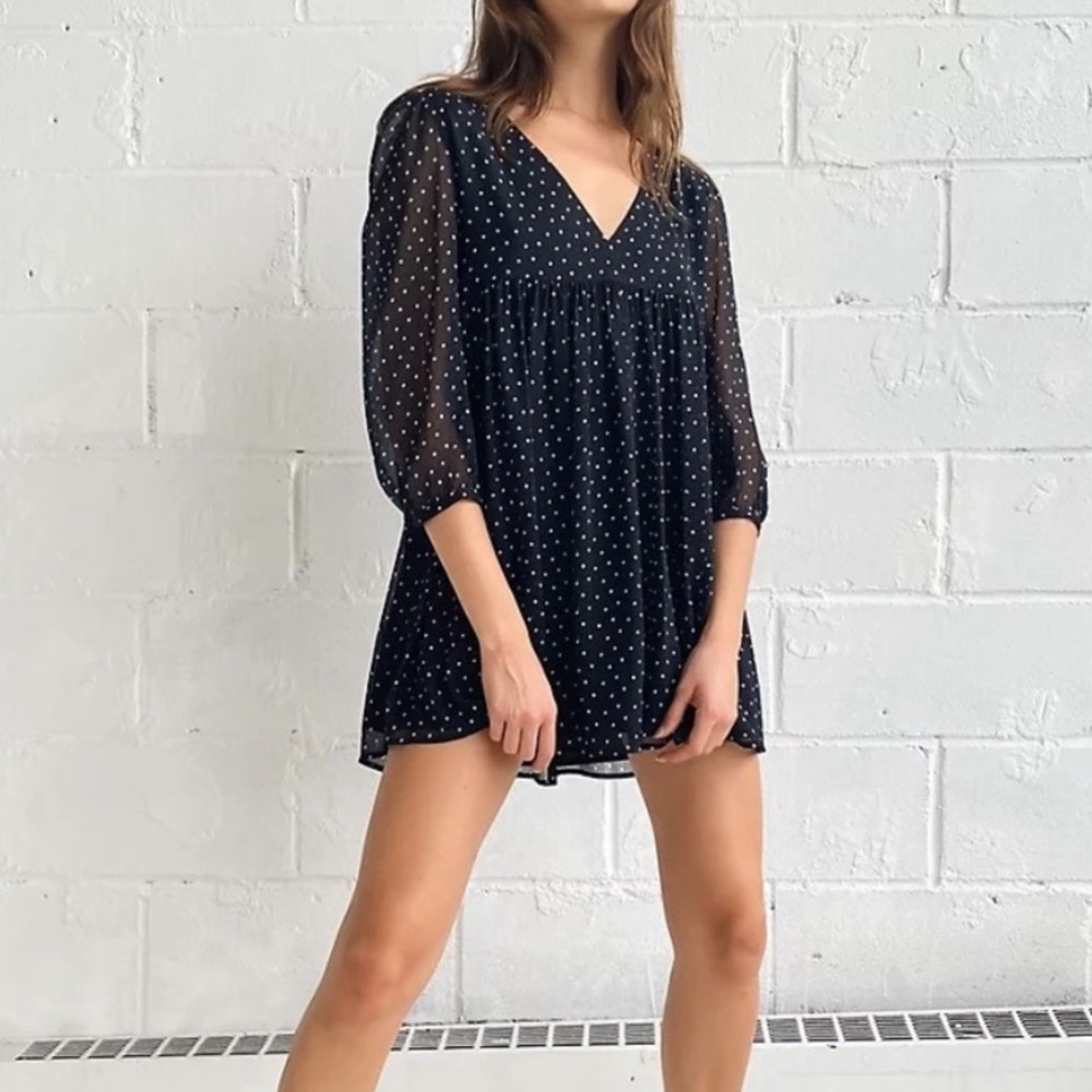 Aritzia/Sunday Best Jinx Polka Dot Dress